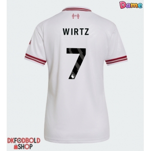Liverpool Florian Wirtz #7 Udebanetrøje Dame 2026-27 Kort ærmer Liverpool Florian Wirtz #7 Udebanetrøje Dame 2026-27 Kort ærmer